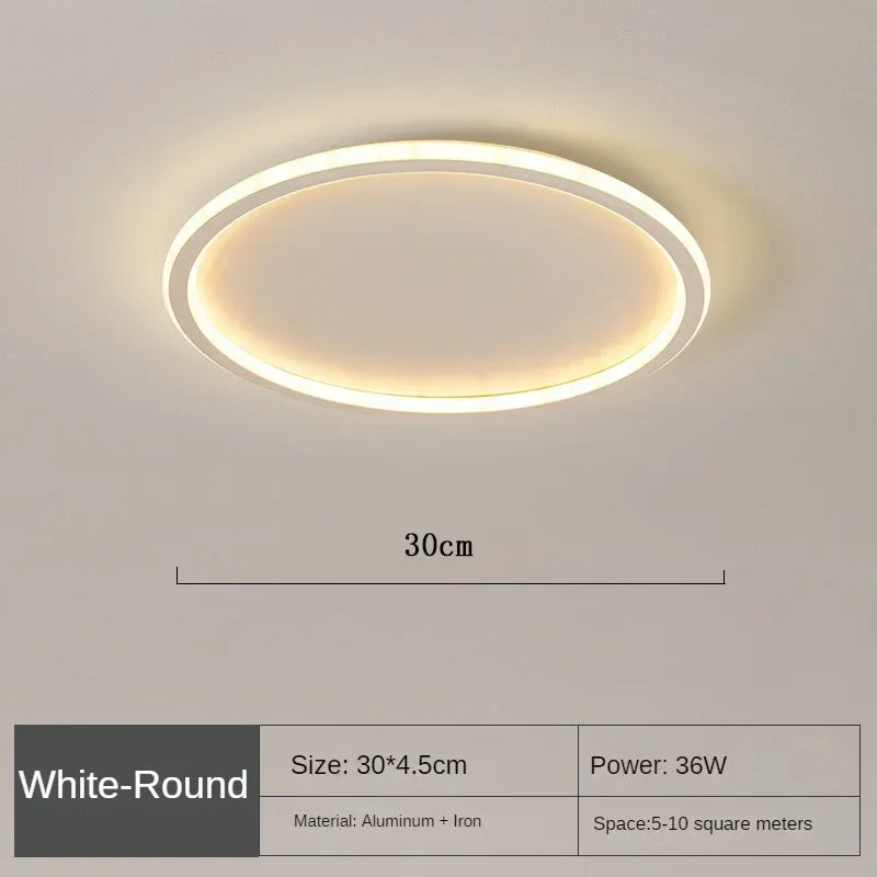 AuroraGlobe LED Ceiling Light - Scandinavian Style