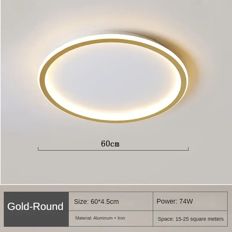 AuroraGlobe LED Ceiling Light - Scandinavian Style