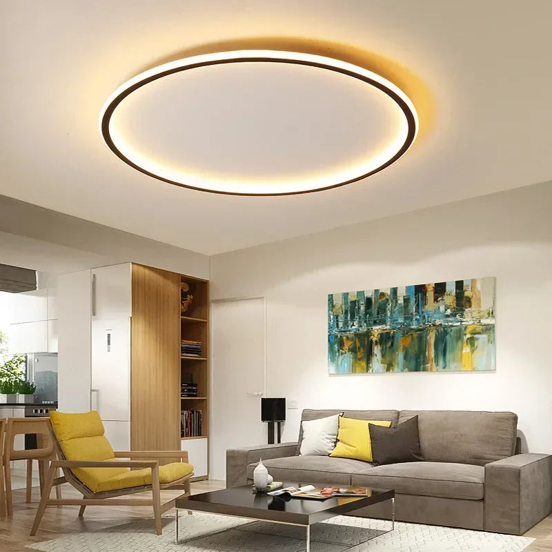 AuroraGlobe LED Ceiling Light - Scandinavian Style