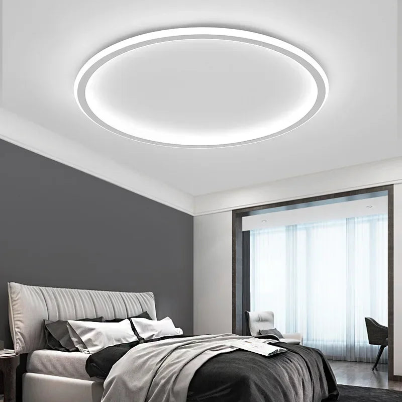 AuroraGlobe LED Ceiling Light - Scandinavian Style