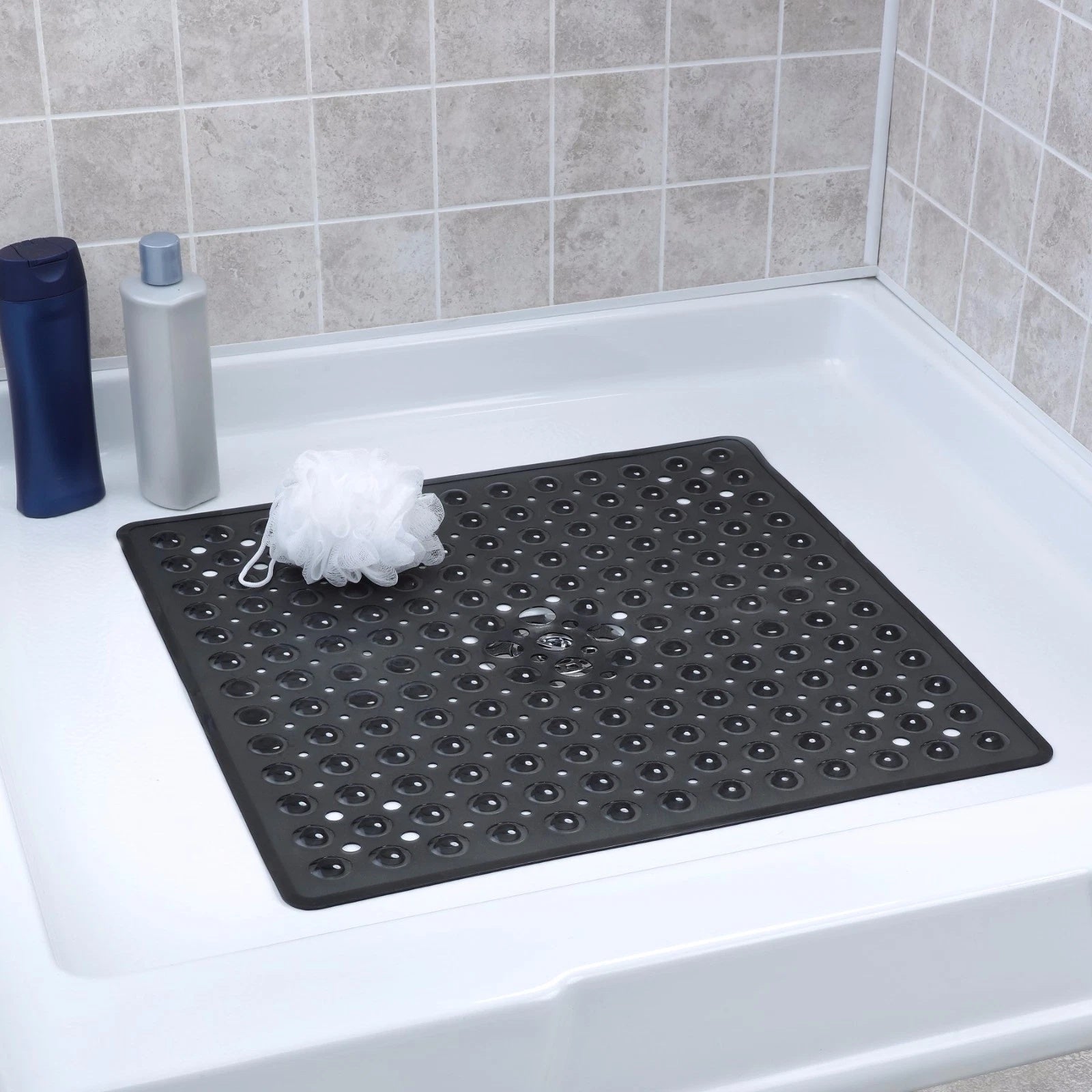 Bath Safety Non-Slip Suction Mat - Secure Shower Mat