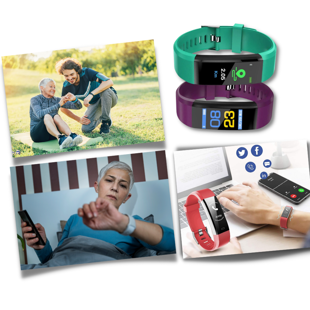 VitaWatch Senior Smartwatch with Large LED Display