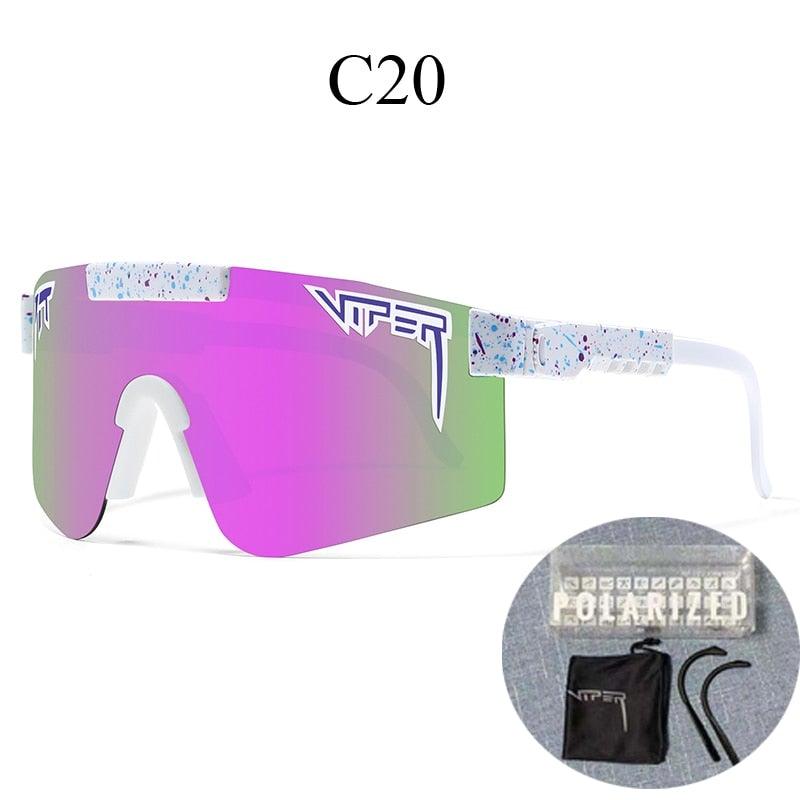 Polarized Sports Cycling Sunglasses with UV400 Protection