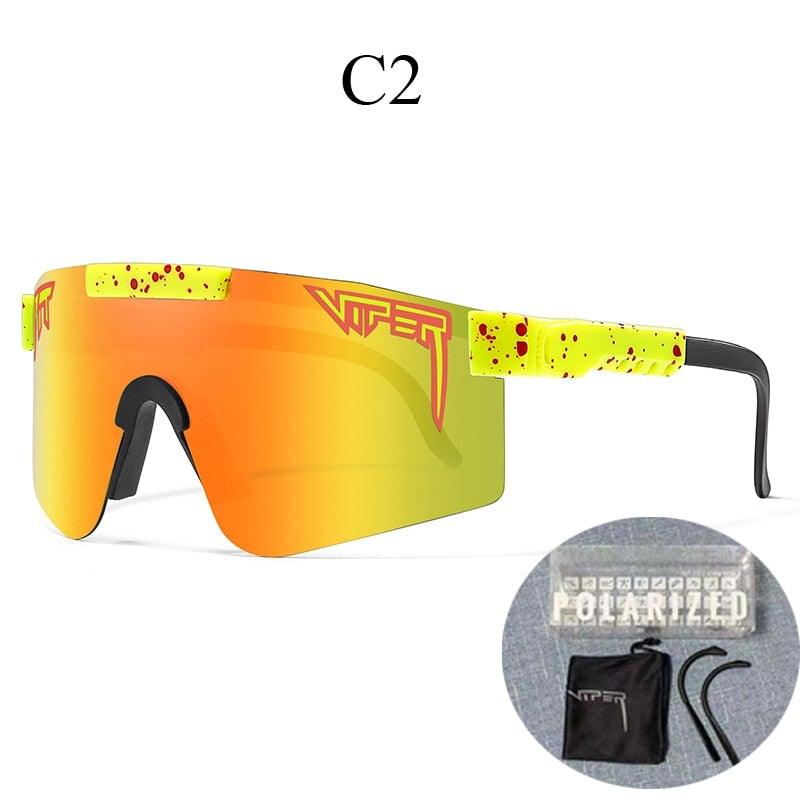 Polarized Sports Cycling Sunglasses with UV400 Protection