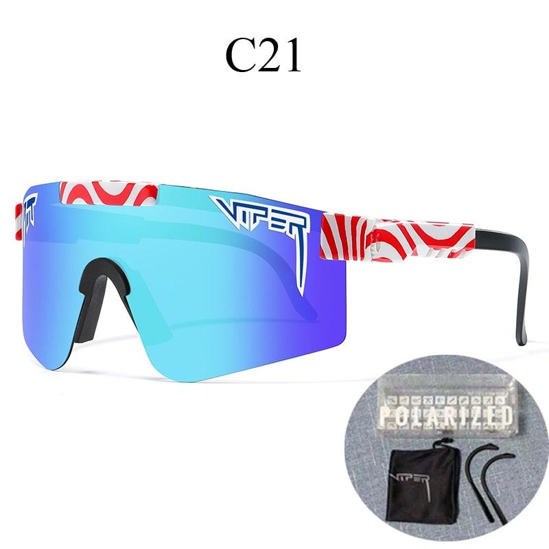Polarized Sports Cycling Sunglasses with UV400 Protection