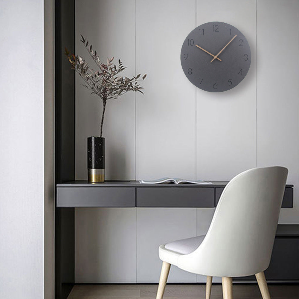 Silent Scandinavian Wall Clock - Minimalist Decor