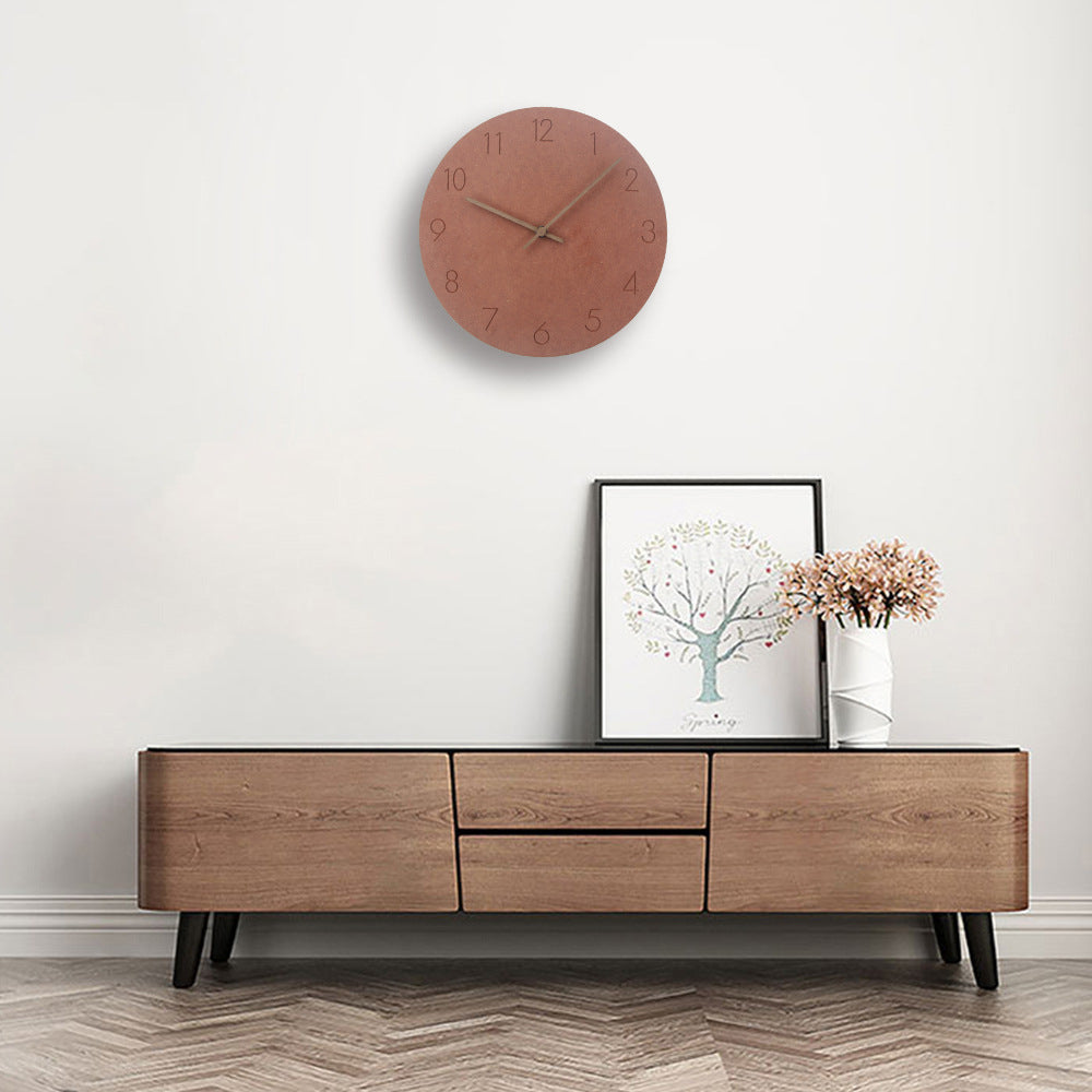 Silent Scandinavian Wall Clock - Minimalist Decor