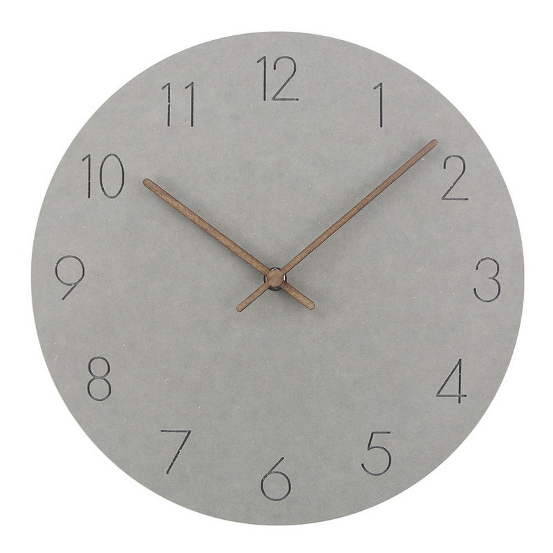 Silent Scandinavian Wall Clock - Minimalist Decor