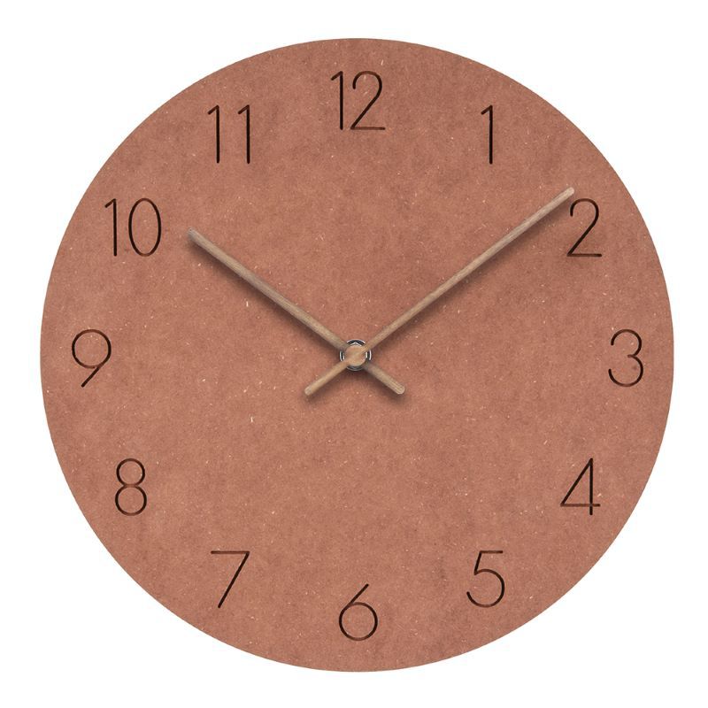 Silent Scandinavian Wall Clock - Minimalist Decor