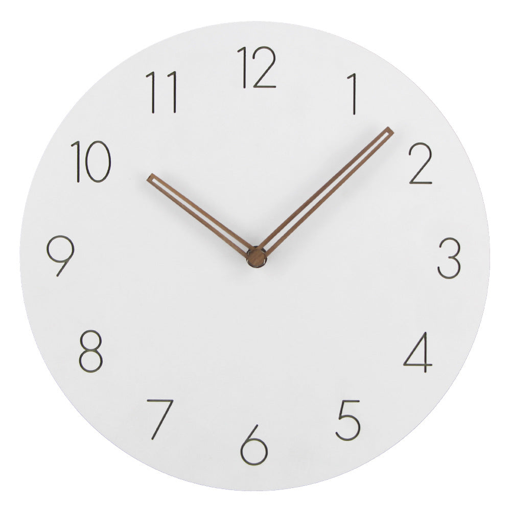 Silent Scandinavian Wall Clock - Minimalist Decor