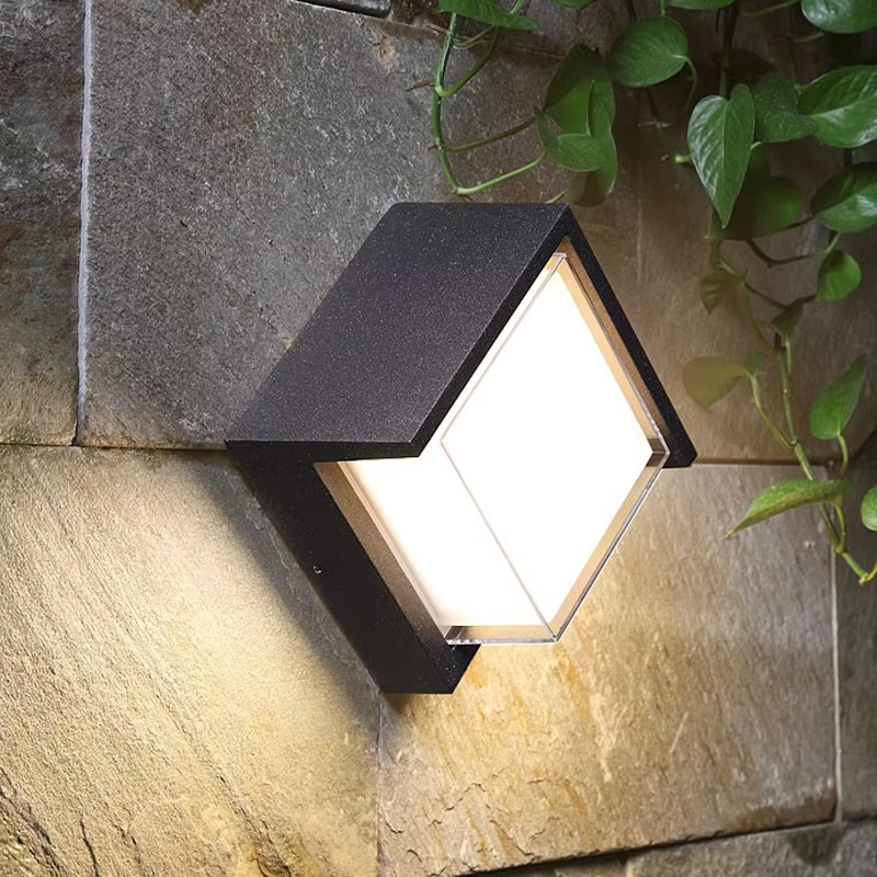 Outdoor Wall Lamp with Motion Sensor - Weatherproof LED Lighting