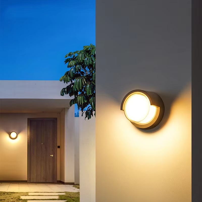 Outdoor Wall Lamp with Motion Sensor - Weatherproof LED Lighting