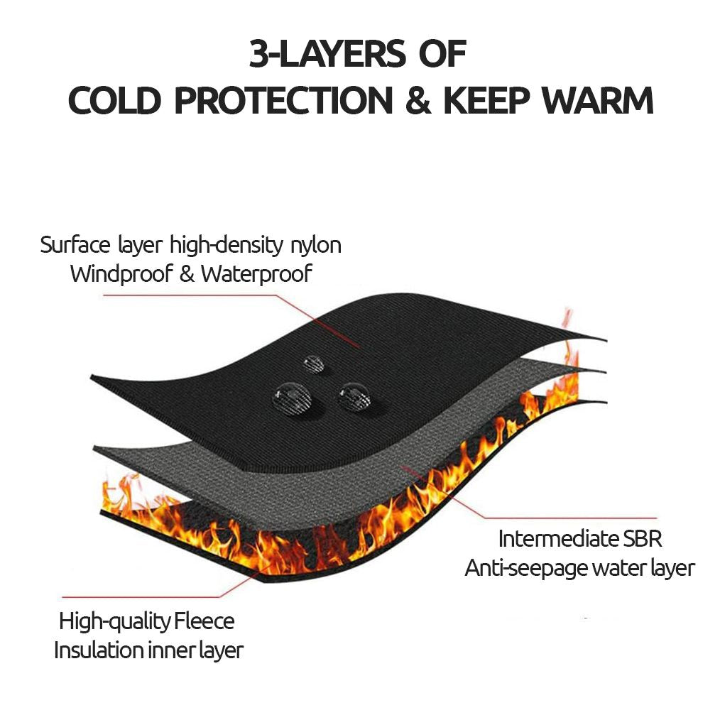 Unisex Electric Heated Thermal Waterproof Winter Gloves