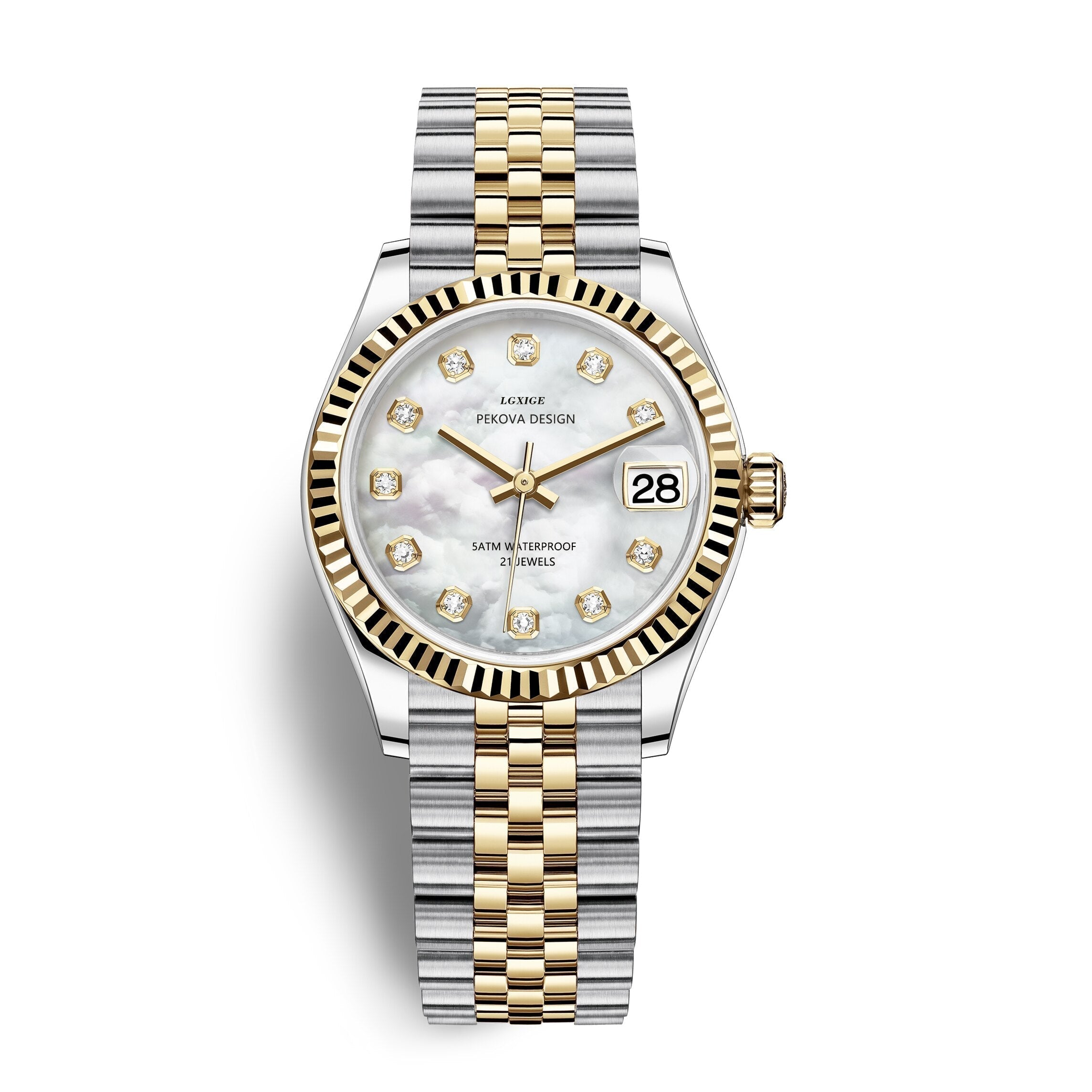 Classic Stainless Steel Wristwatch – Minimalist Dial Design