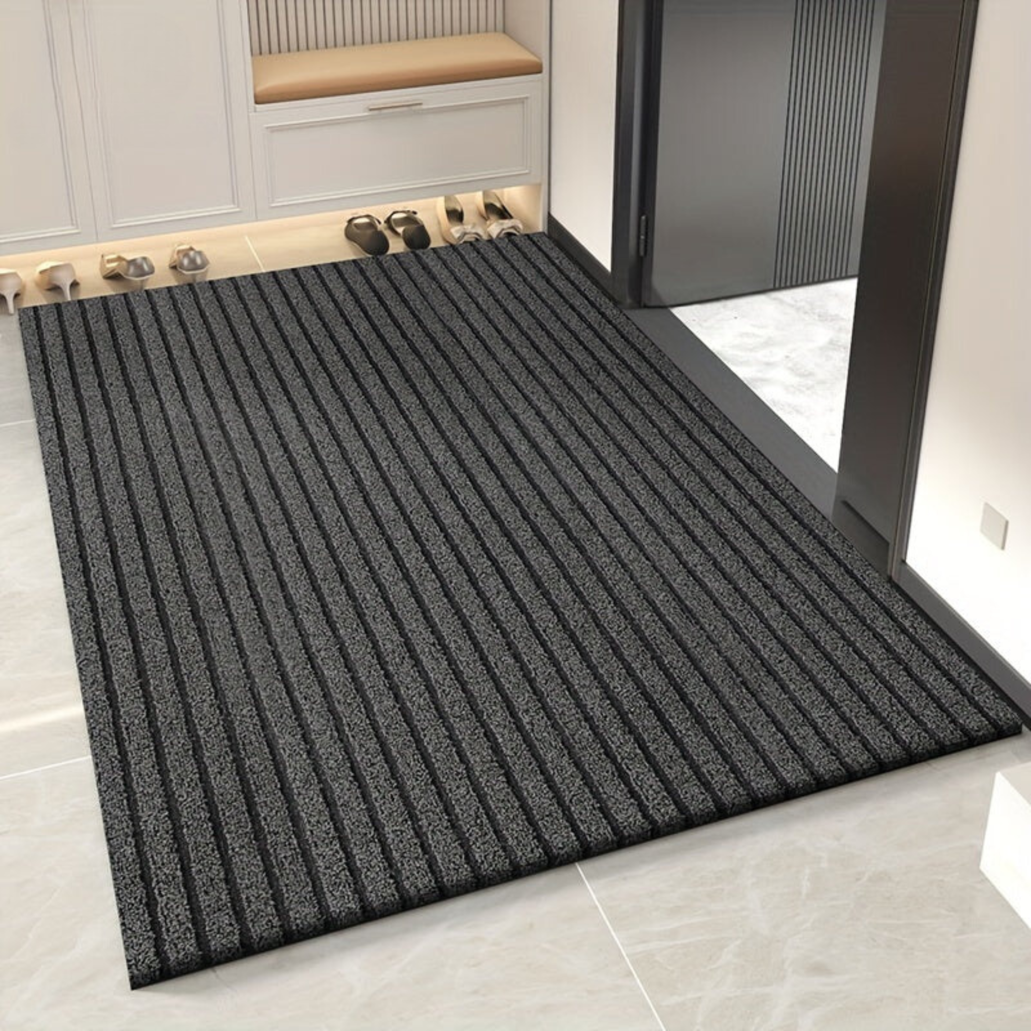 Weatherproof Non-Slip Outdoor Rug for Entrance & Hallway