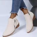 Women's Ankle-Length Orthopedic Boots with Zip