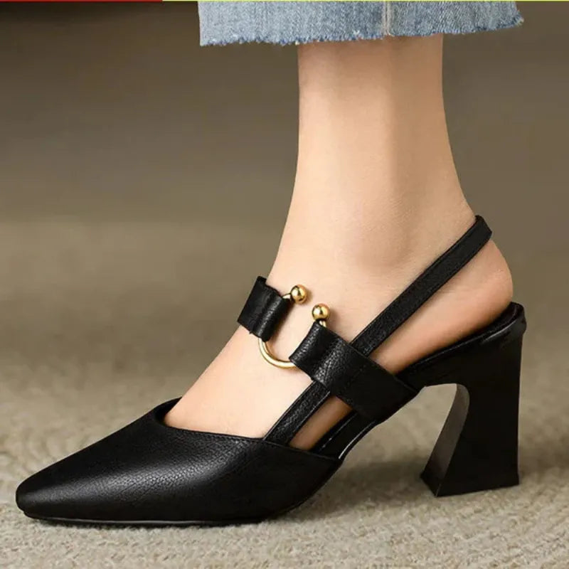 Women's Supportive Orthopedic-Style High Heels