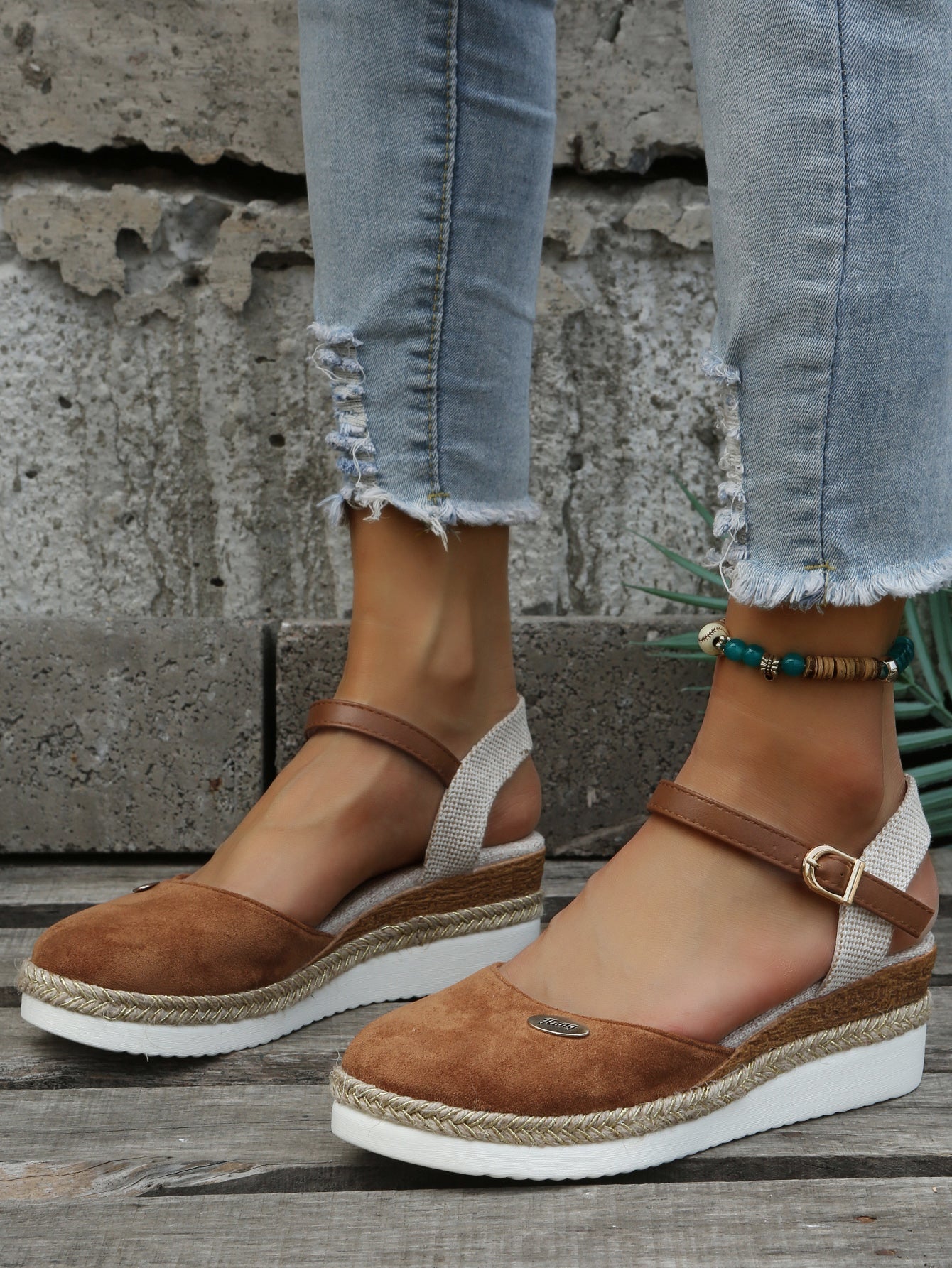 Women's Chic Orthopedic-Style Espadrille Sandals