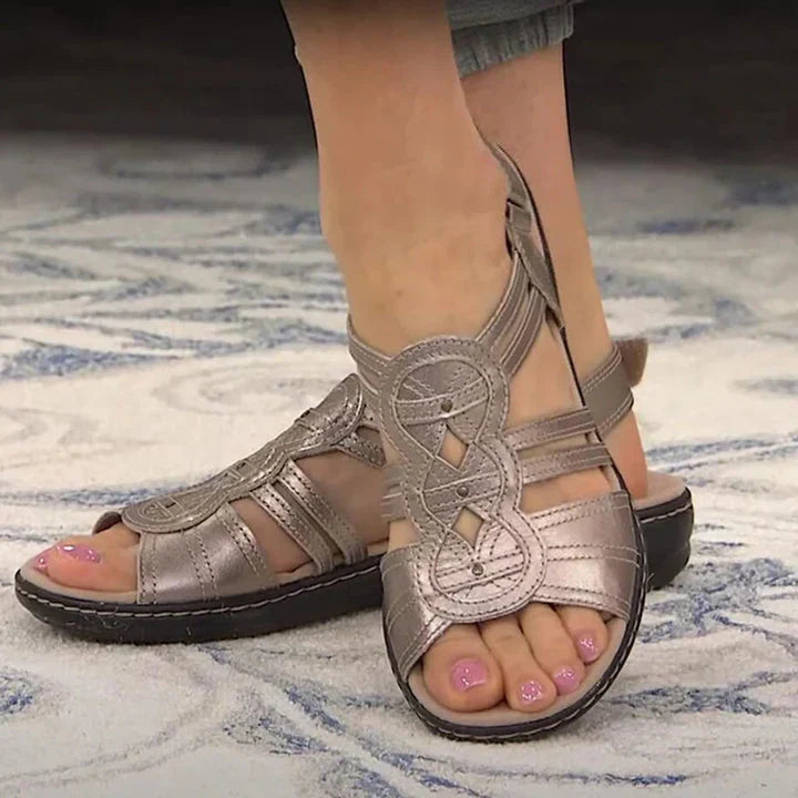 Women's Multi-Strap Flat Comfort Sandals