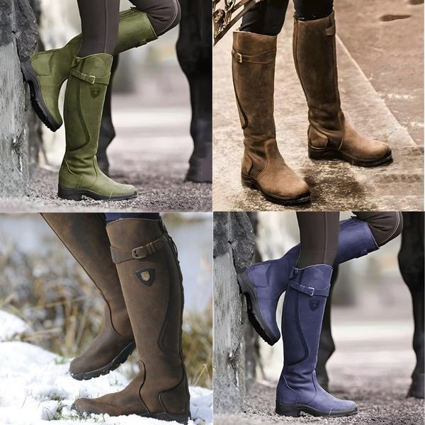 Women's Waterproof Boots with Anti-Slip Sole