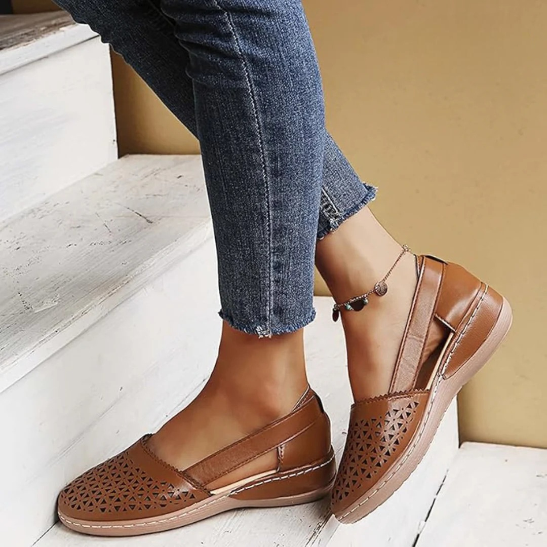 Women's Supportive Orthopedic Walking Shoes - Comfort & Style