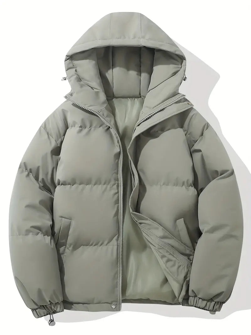 Women's Hooded Winter Jacket - Warm & Stylish