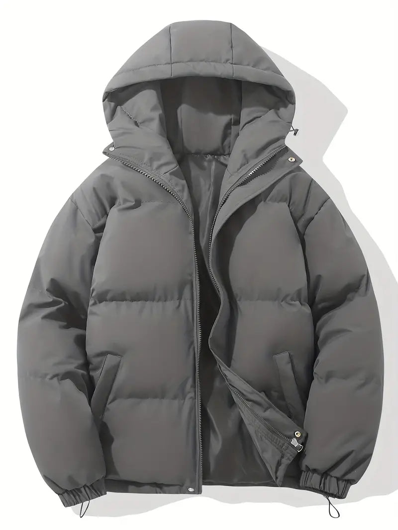 Women's Hooded Winter Jacket - Warm & Stylish