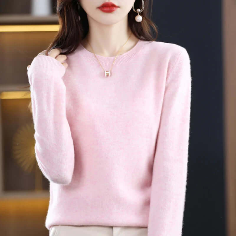 Women's Soft Knitted Jumper - Lightweight & Warm