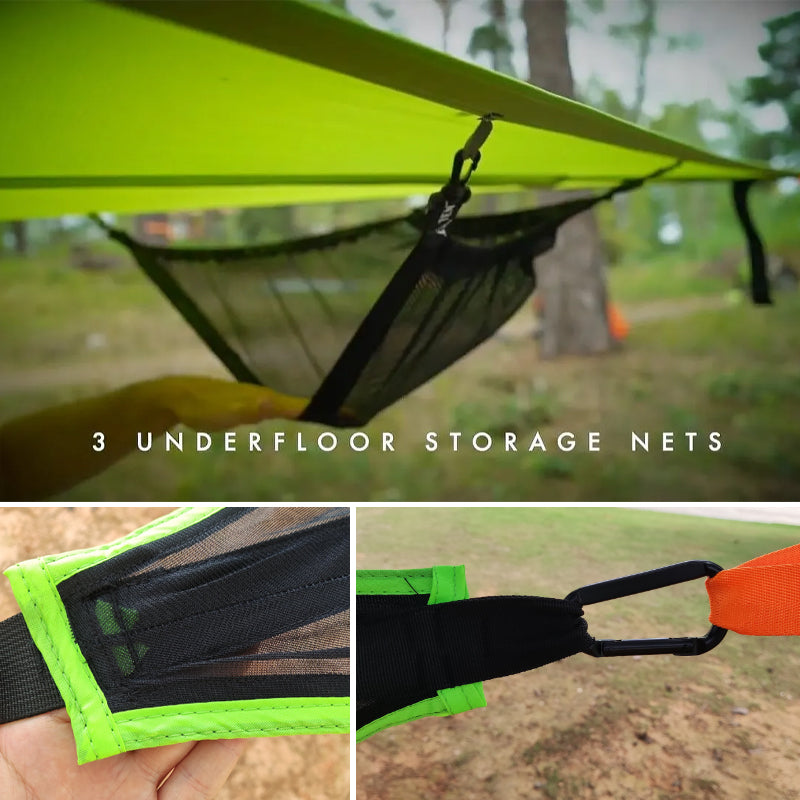 Multi-Person Camping Hammock with 3-Point Anchor System