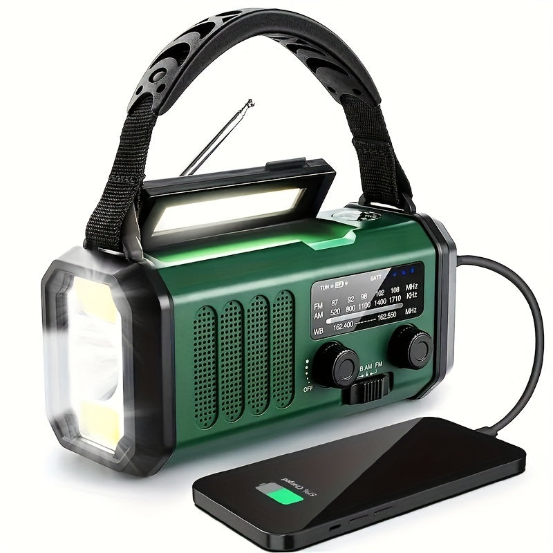 Solar Hand Crank Emergency Radio with NOAA Weather Alert