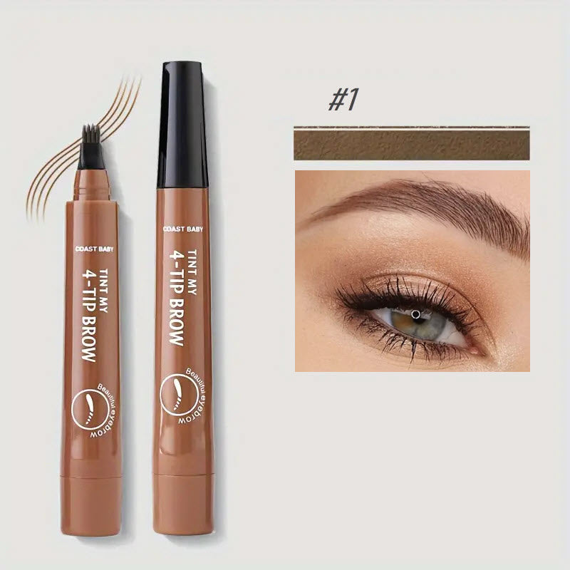 Microblading Brow Pen - Precision 4-Tip Applicator