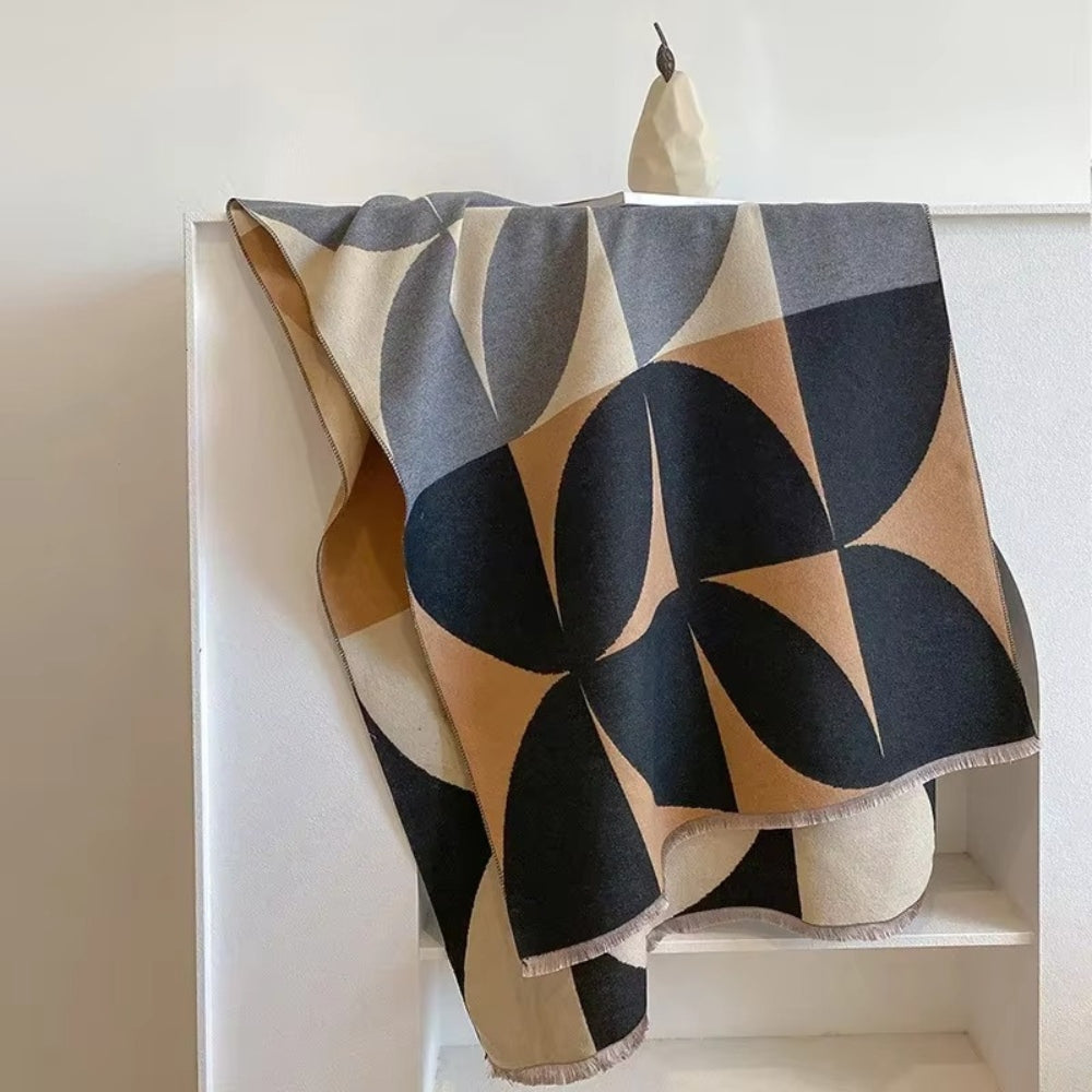 Veilura Reversible Poncho Scarf