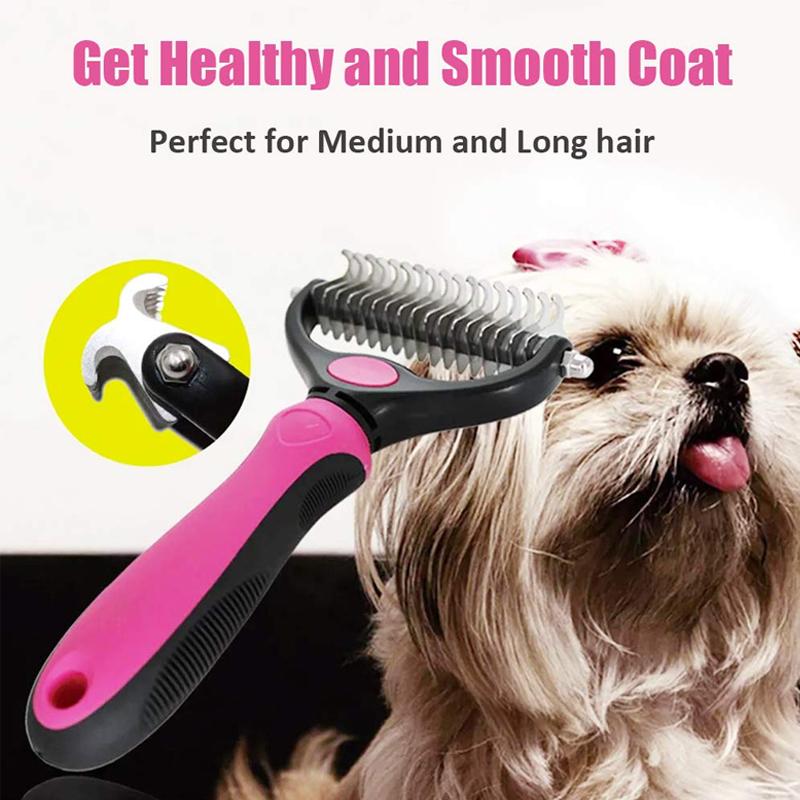Pet Pro Grooming Brush for Dogs and Cats