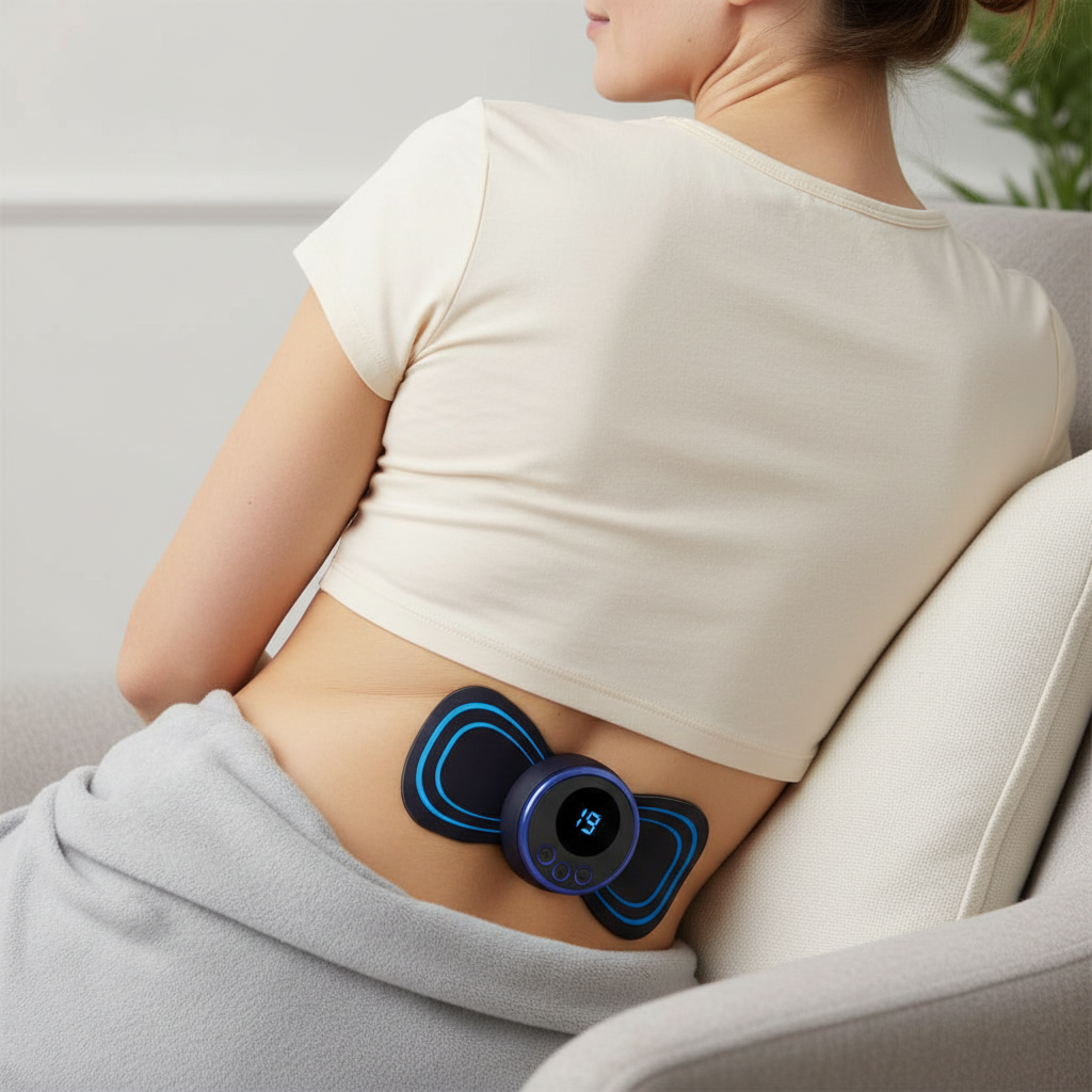 EMS Back & Sciatica Massage Pad – Portable Comfort Support