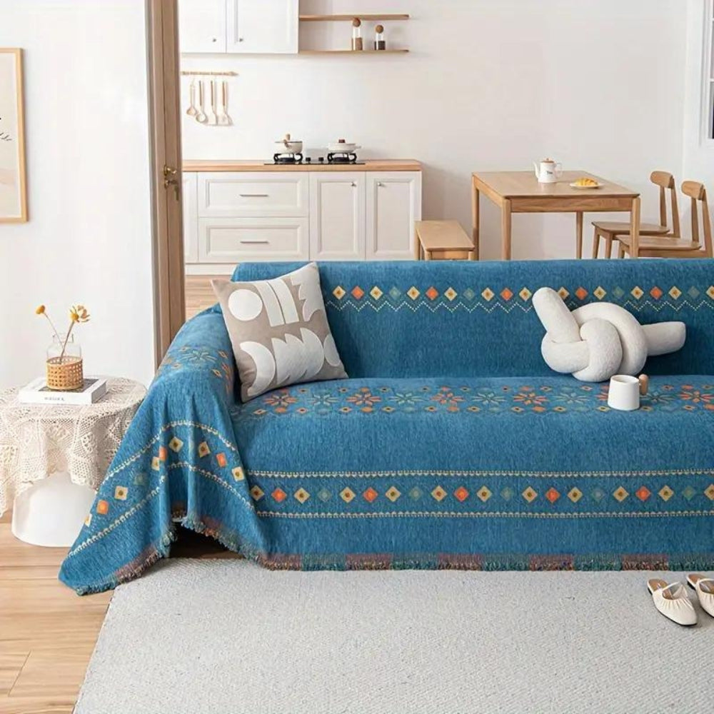 Boho Couch Cover - Non-Slip Universal Sofa Slipcover