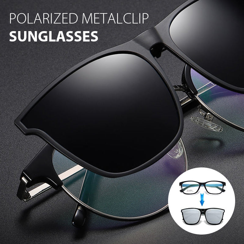 Polarized Clip-On Folding Sunglasses