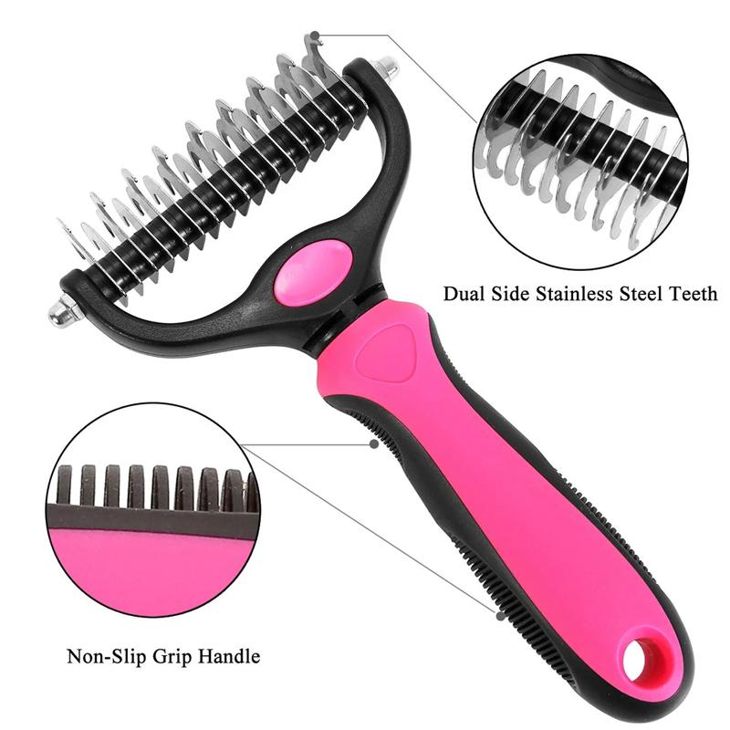 Pet Pro Grooming Brush for Dogs and Cats