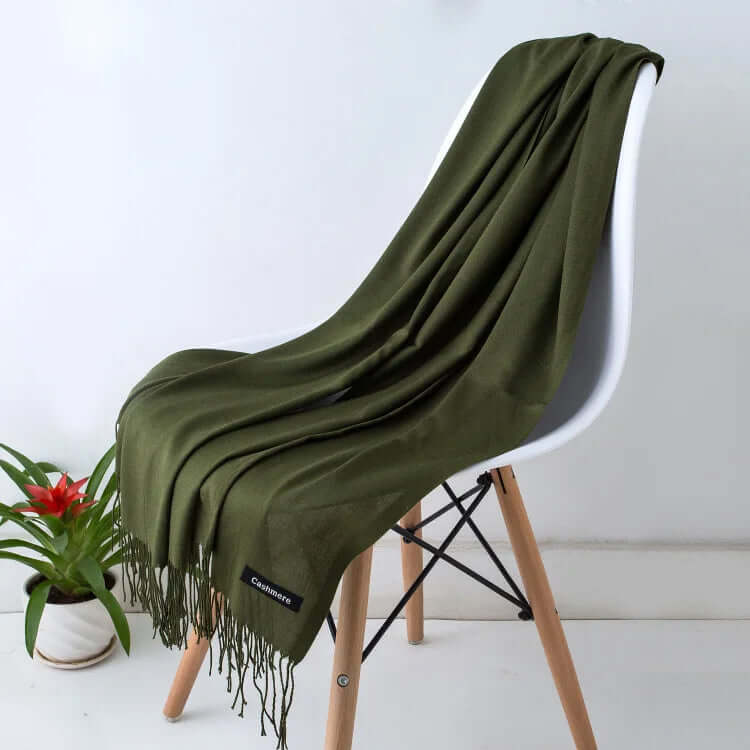Women's Soft & Luxurious Wrap Scarf - Lightweight Layer