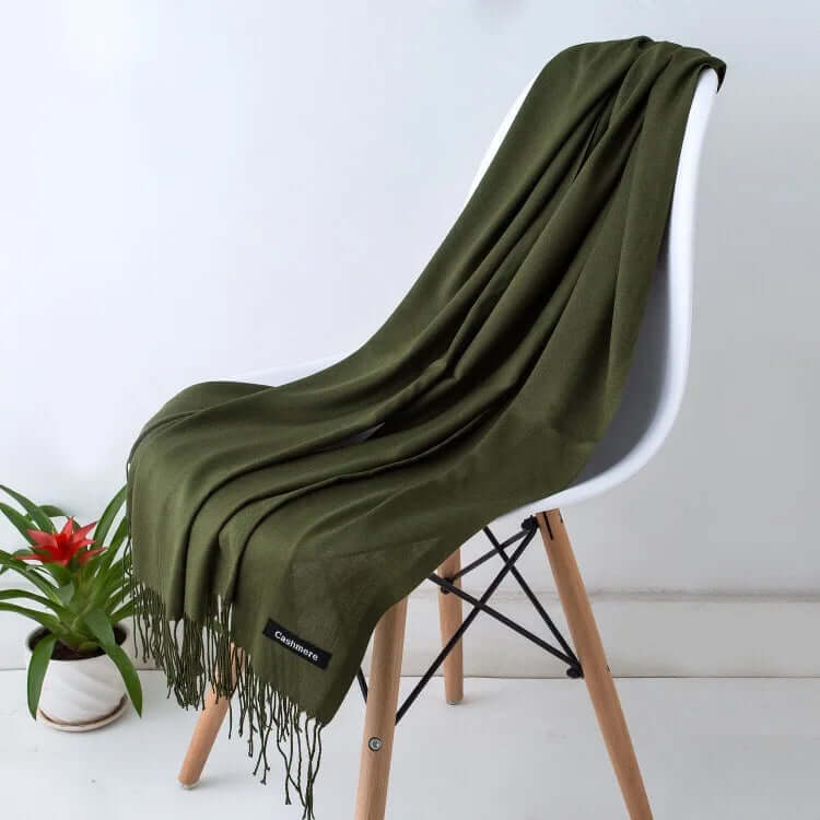 Women's Soft & Luxurious Wrap Scarf - Lightweight Layer