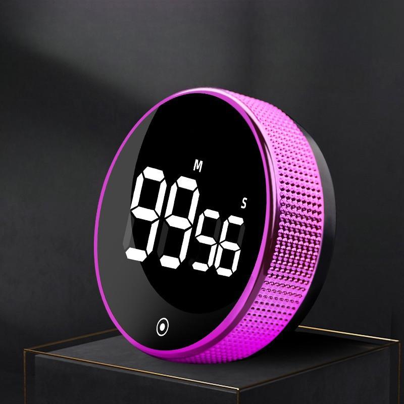 Magnetic Rotary Kitchen Timer with HD Digital Display