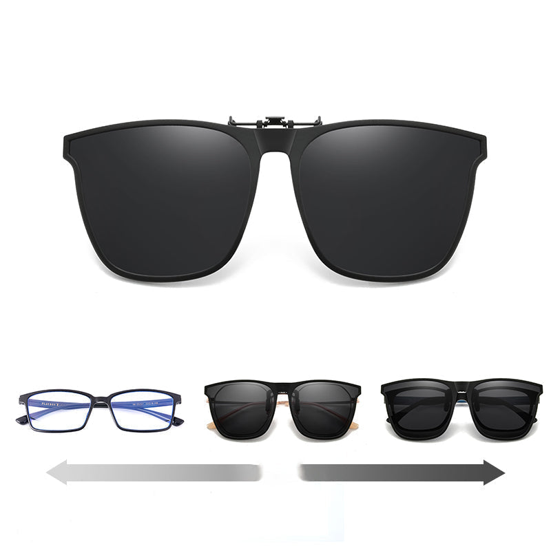 Polarized Clip-On Folding Sunglasses