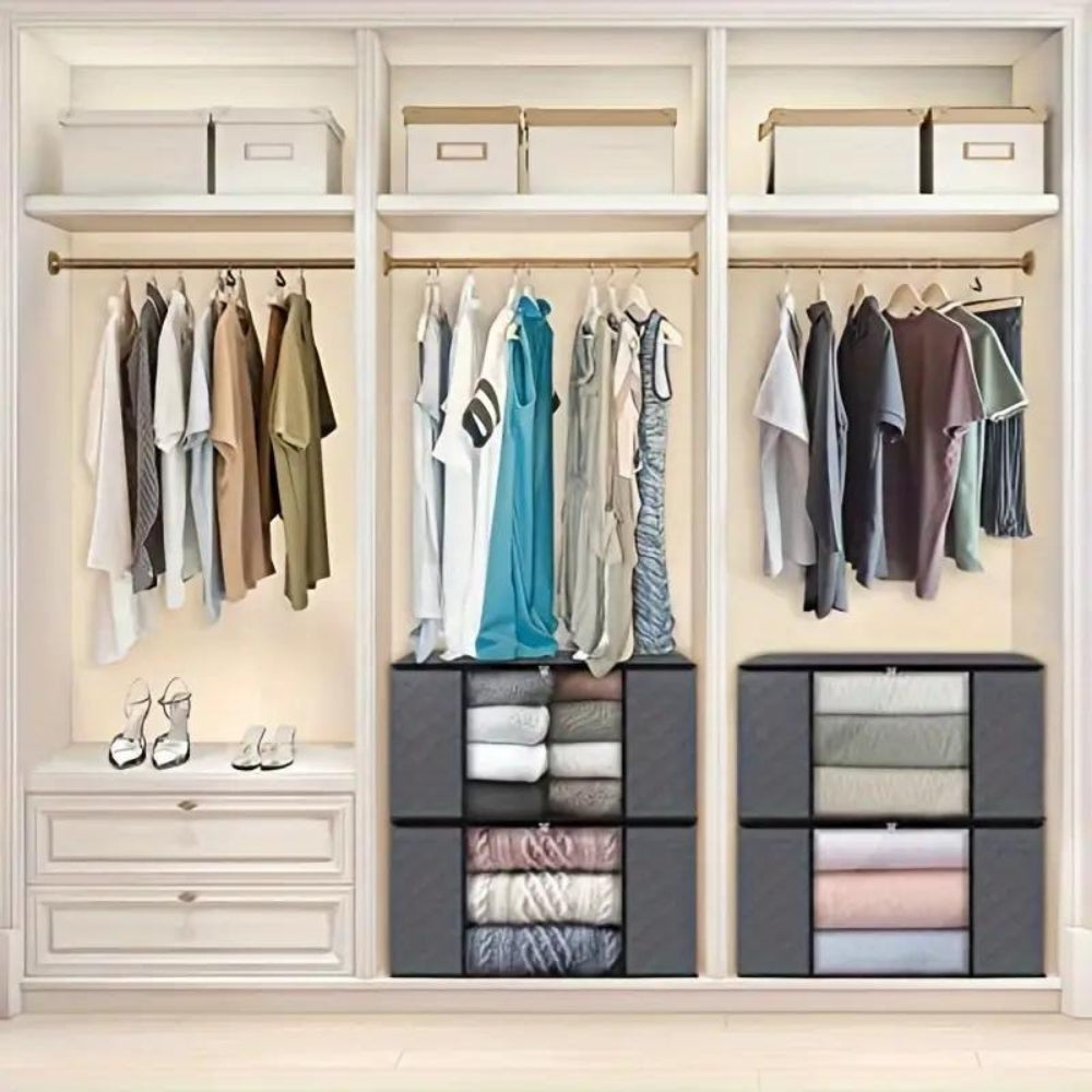 Foldable Clothes & Blanket Storage Bags