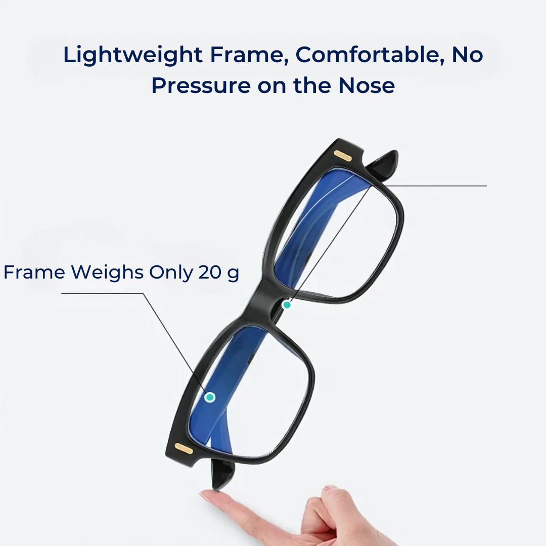 Blue Light Blocking Computer Glasses with UV Protection