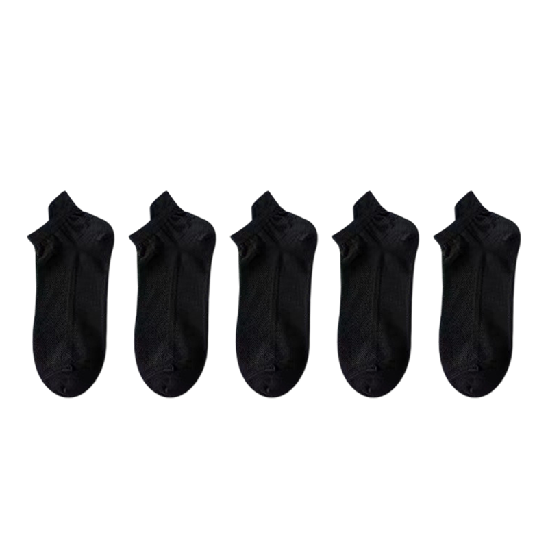 Ultra-Thin No-Show Socks with Non-Slip Silicone Grip