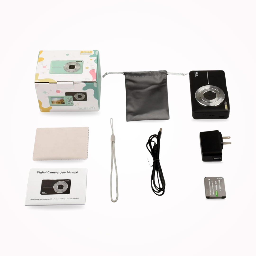Compact Digital Camera - 1080p HD Video Recording