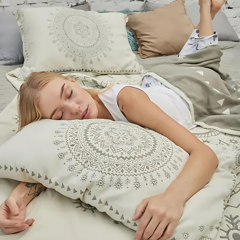 Mandala Soft Cotton Gauze Pillowcases - 2pcs