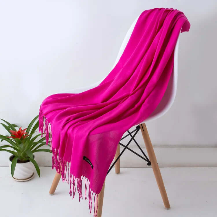Women's Soft & Luxurious Wrap Scarf - Lightweight Layer