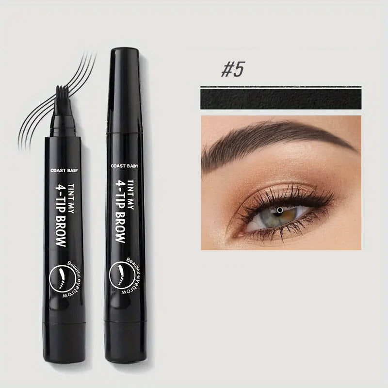 Microblading Brow Pen - Precision 4-Tip Applicator