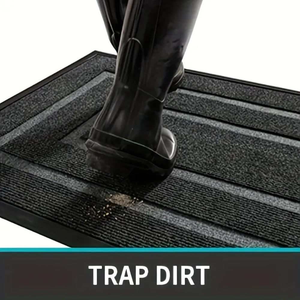 Non-Slip Dirt Trapper Entry Mat - Durable Doormat