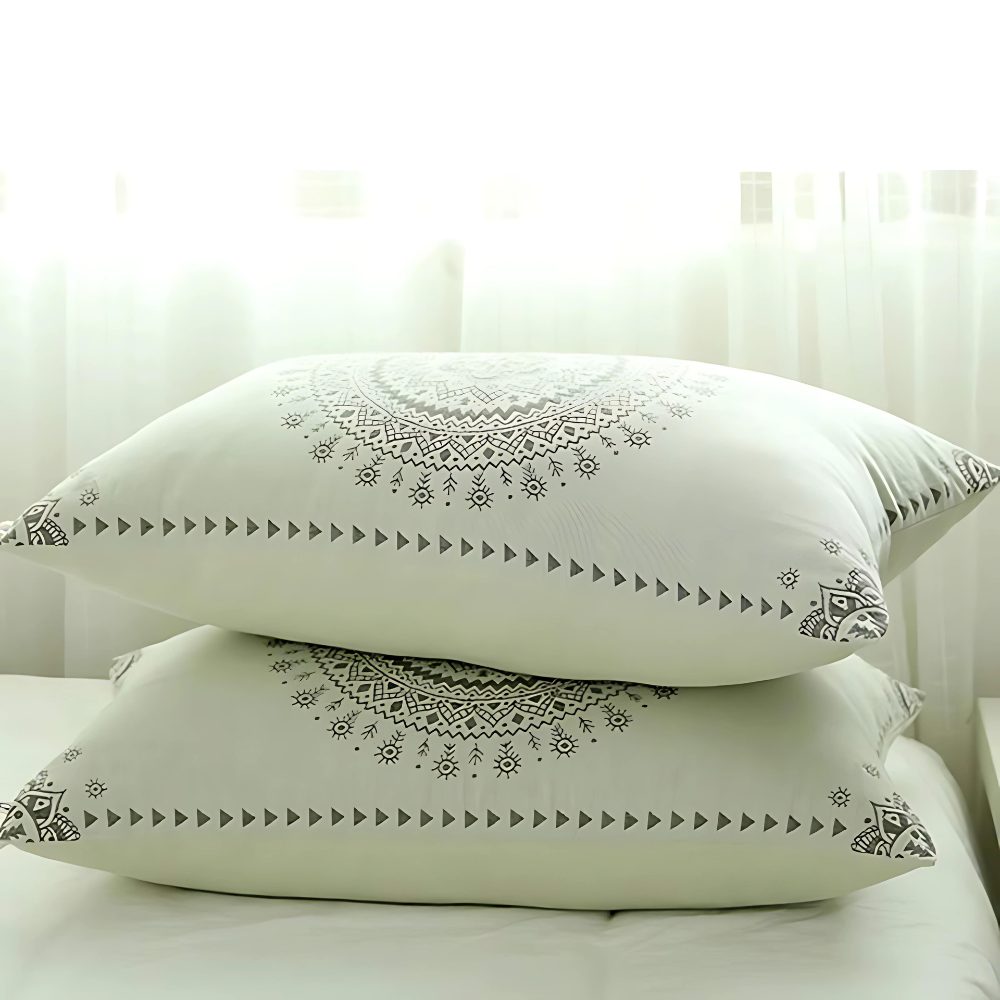 Mandala Soft Cotton Gauze Pillowcases - 2pcs